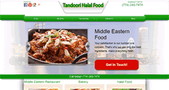 Desktop Screenshot of halalfoodworcester.com